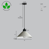 Candeeiro Suspenso Colt — Branco